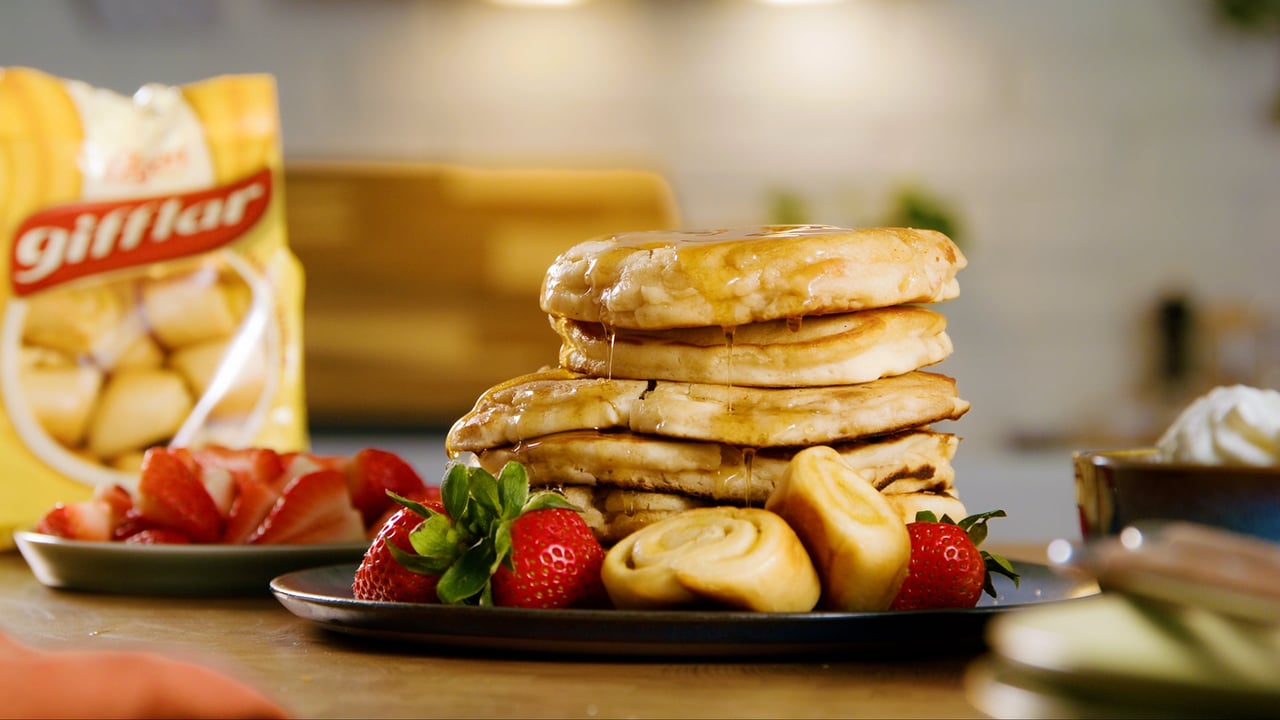 Pfannkuchen mit GIFFLAR Vanille – der Duft, der gute Laune macht