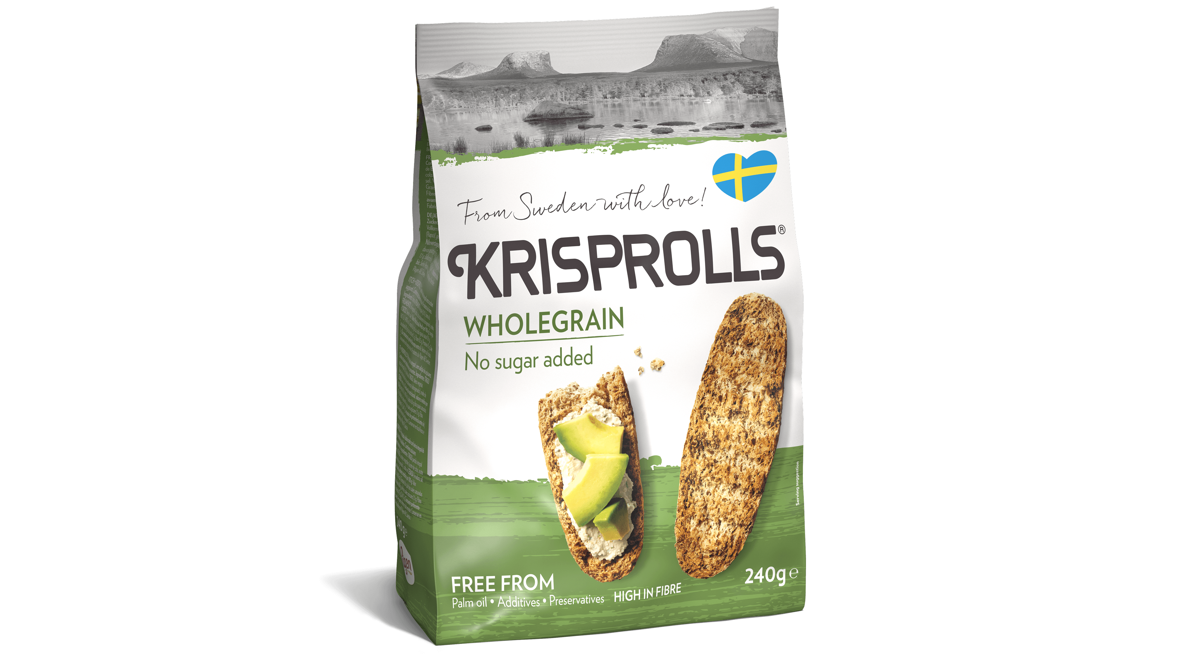 KRISPROLLS Vollkorn ohne Zuckerzusatz