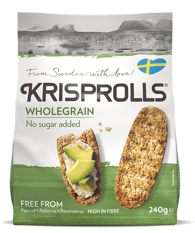 KRISPROLLS Vollkorn ohne Zuckerzusatz